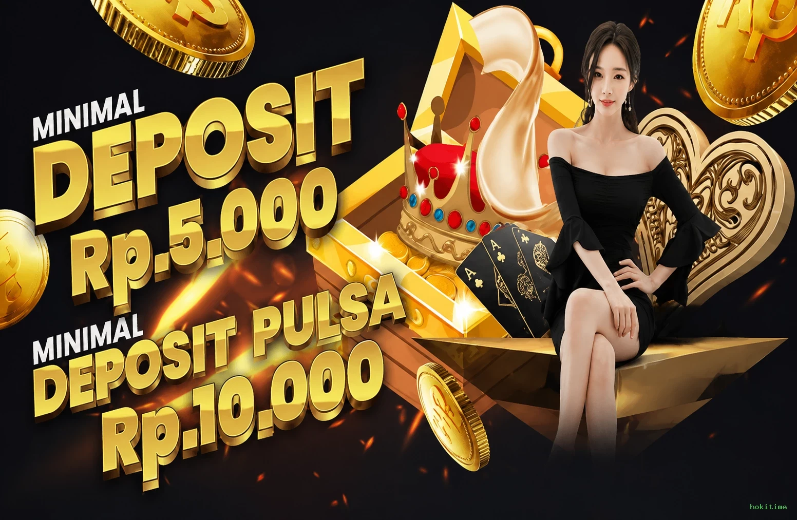 Ikon aplikasi hokitime resmi
